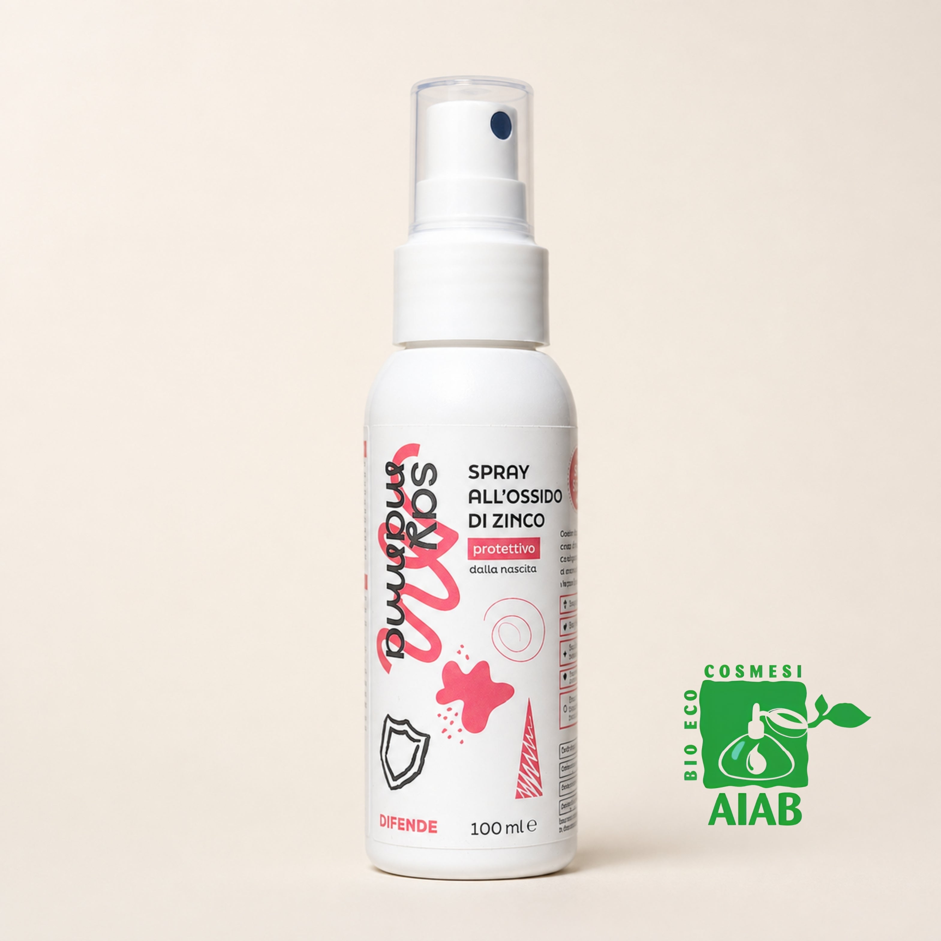 Spray Protettivo Ossido di Zinco 5%