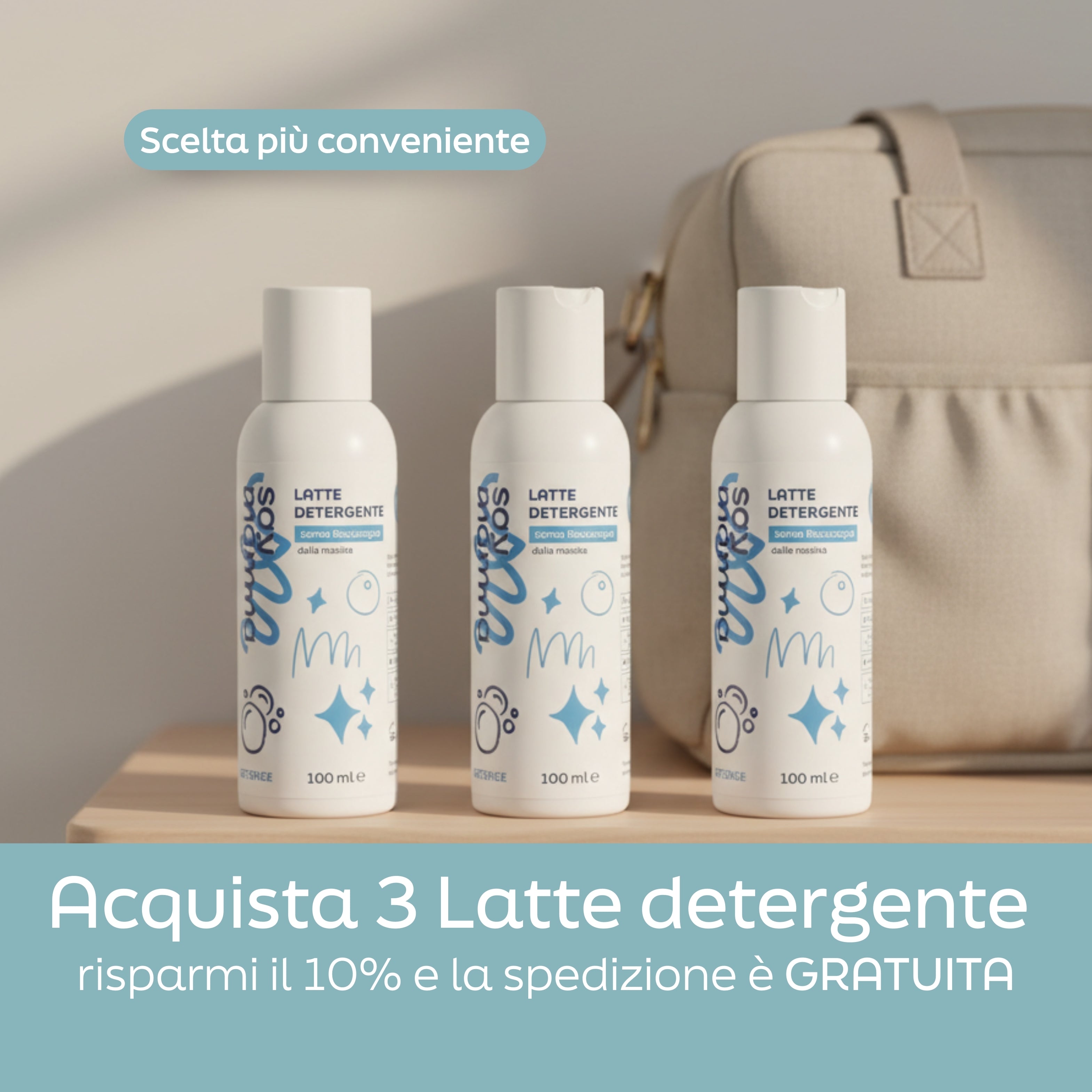 Latte Detergente senza risciacquo - 100ml