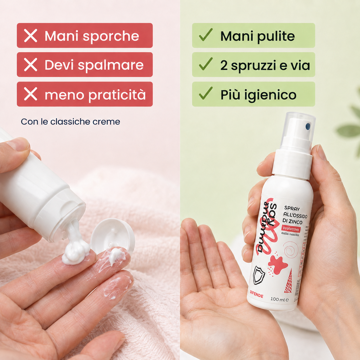 Spray Protettivo Ossido di Zinco 5%
